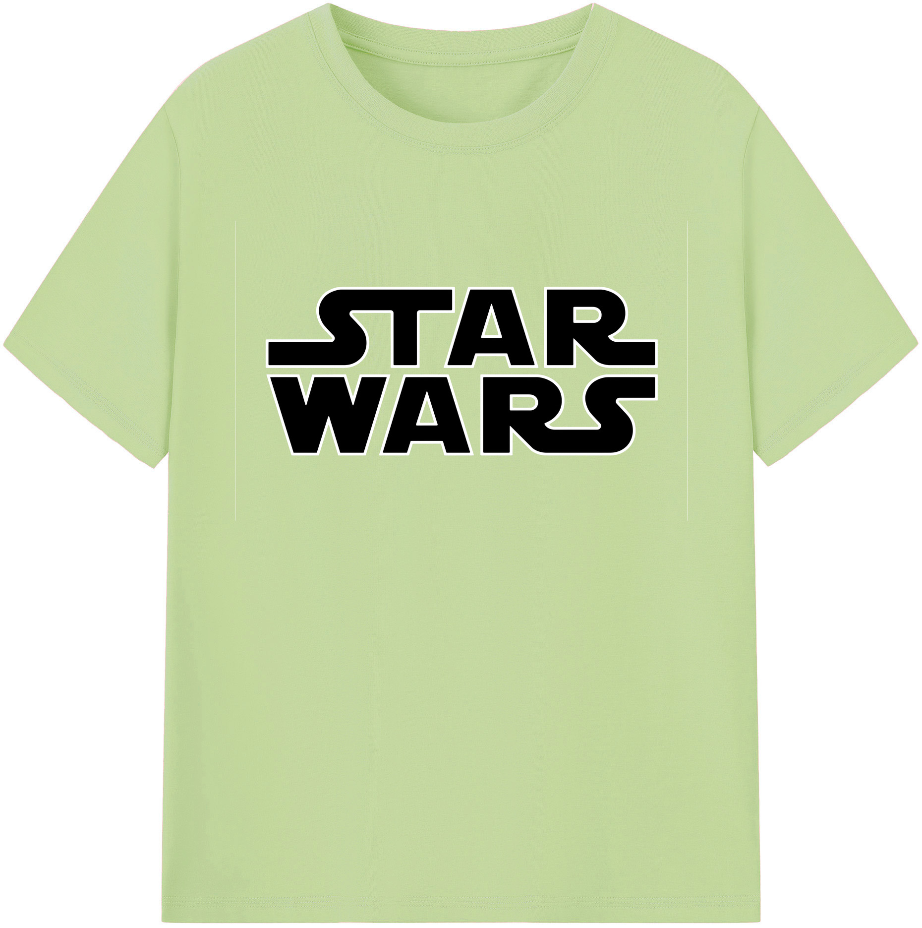 （画像用） スター・ウォーズ Star Wars 綿100％半袖Tシャツ（フロントプリント）